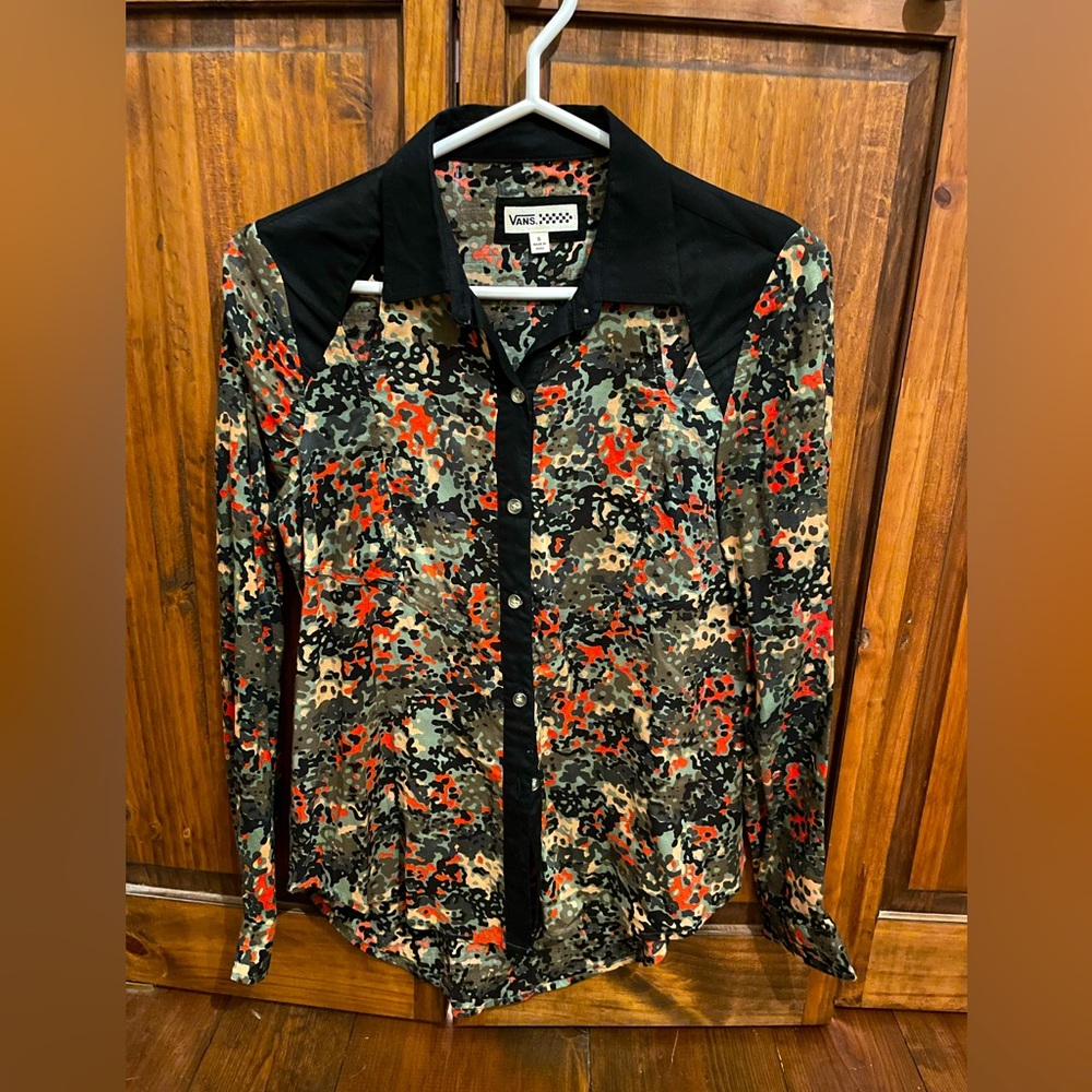 Chemise Vans camo